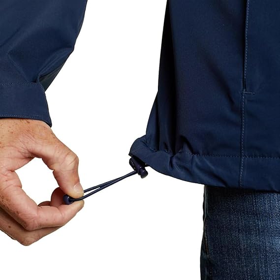 Eddie Bauer Men's Rainfoil Waterproof Packable Hooded Rain Jacket