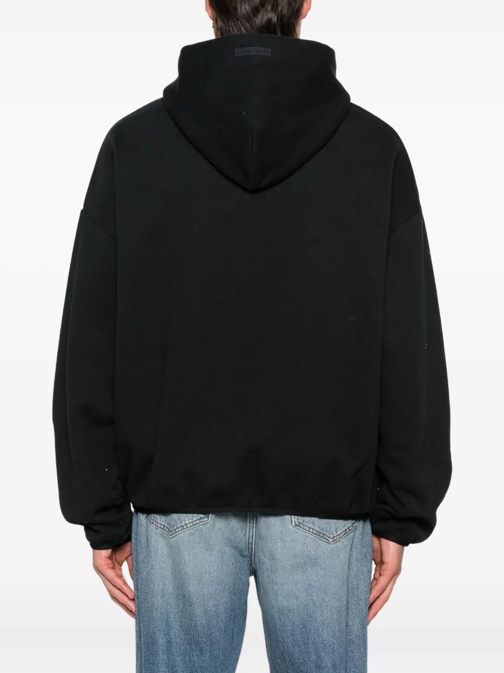 ESSENTIALS hooded FEAR OF GOD ESSENTIALS logo-plaque hoodie